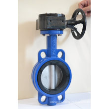 Wafer Butterfly Valve Ductile Iron Gear Operated